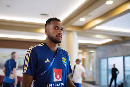 Isaac Kiese Thelin of the Swedish national football team
