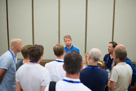 Ola Toivonen of the Swedish national football team at a