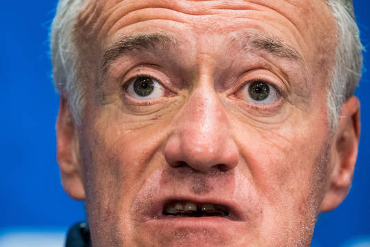 Head coach Didier Deschamps of France