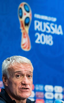 Head coach Didier Deschamps of France