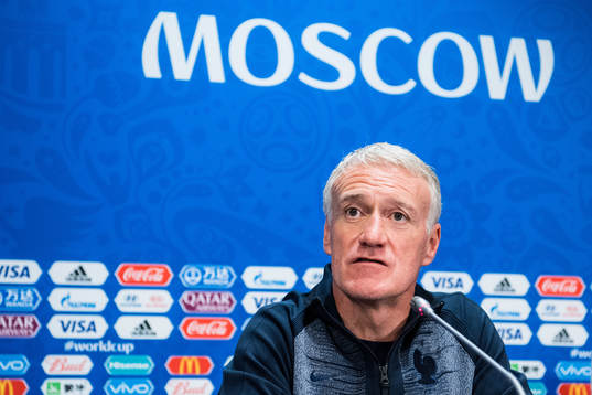Head coach Didier Deschamps of France