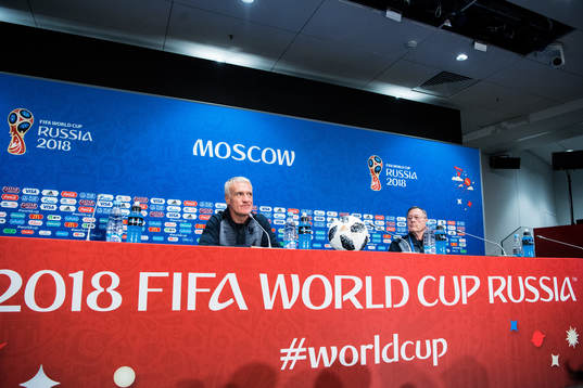 Head coach Didier Deschamps of France