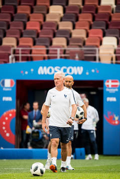 Head coach Didier Deschamps of France