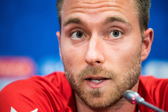 Christian Eriksen of Denmark