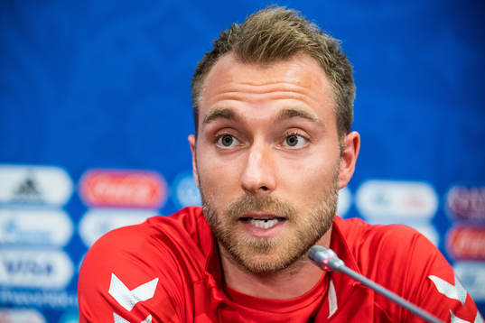 Christian Eriksen of Denmark