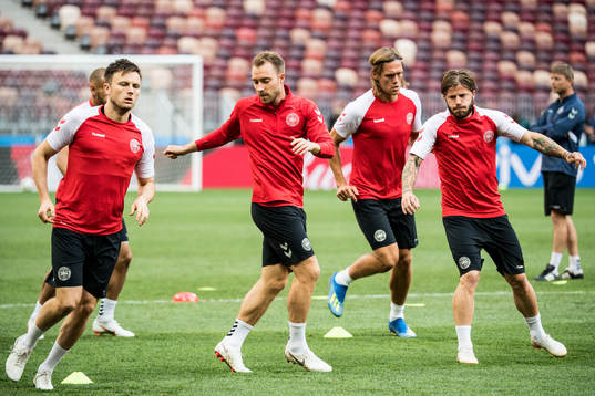 Christian Eriksen of Denmark