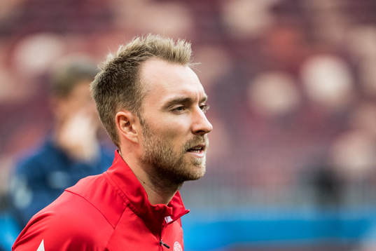 Christian Eriksen of Denmark