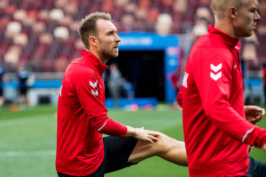 Christian Eriksen of Denmark