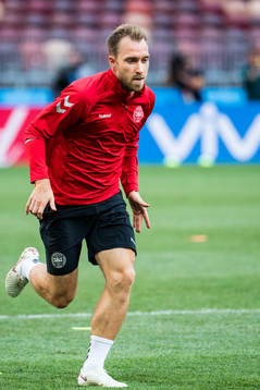 Christian Eriksen of Denmark
