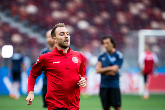 Christian Eriksen of Denmark