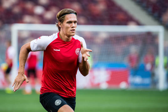 Jannik Vestergaard of Denmark