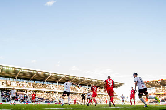 General view of Skagerak Arena