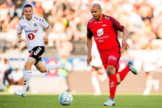 Espen Ruud of Odd and Daniel Braaten of Brann