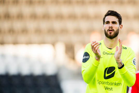 Goalkeeper Samuel Sahin-Radlinger of Brann
