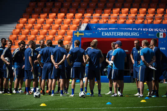 Head coach Janne Andersson of the Swedish national football