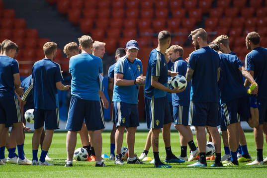 Head coach Janne Andersson of the Swedish national football