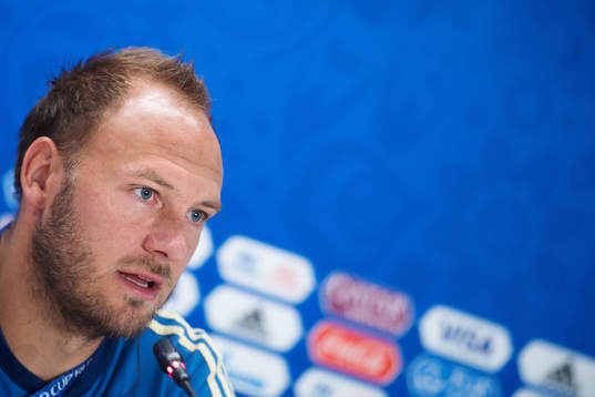 Andreas Granqvist of the Swedish national football team at