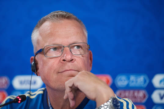 Head coach Janne Andersson of the Swedish national football