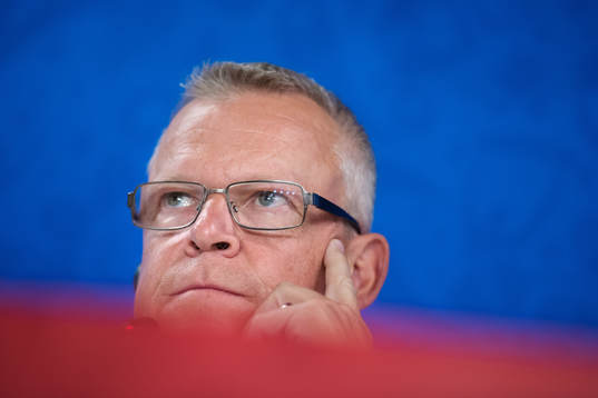 Head coach Janne Andersson of the Swedish national football