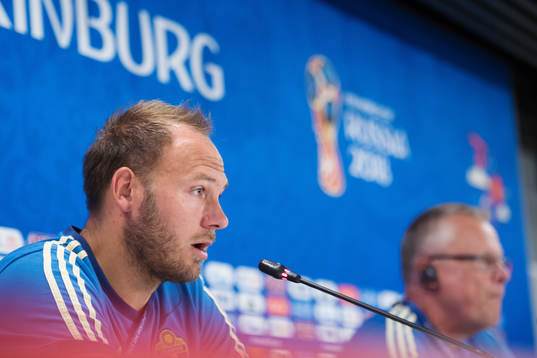 Andreas Granqvist of the Swedish national football team at