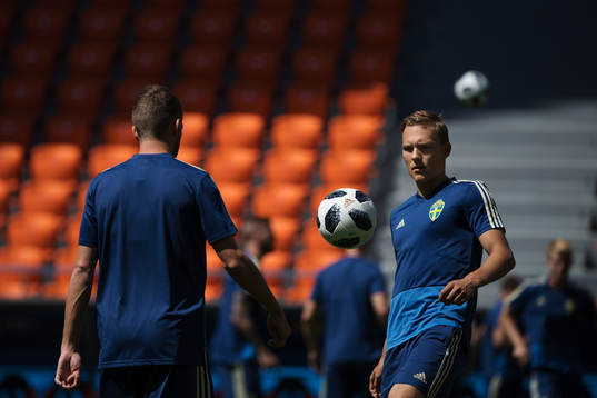 Ludwig Augustinsson of the Swedish national football team