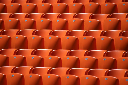 Chairs at Ekaterinburg Arena