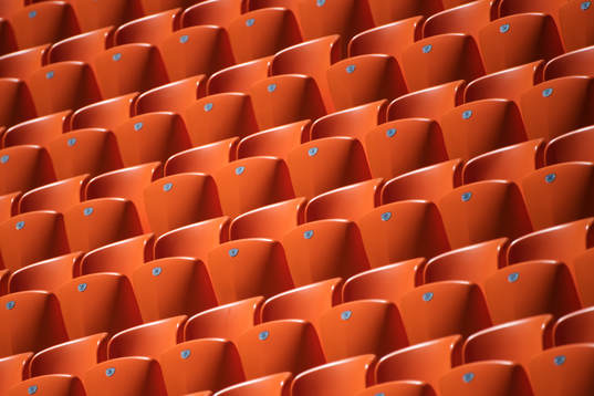 Chairs at Ekaterinburg Arena