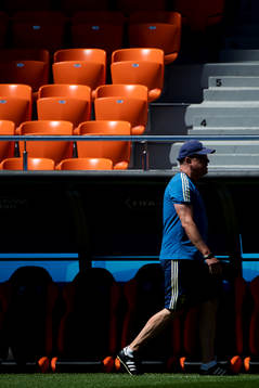 Head coach Janne Andersson of the Swedish national football