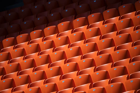 Chairs at Ekaterinburg Arena