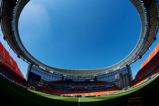 Interior view of Ekaterinburg Arena