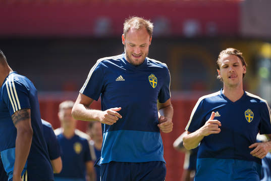 Andreas Granqvist of the Swedish national football team at