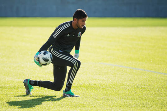 Goalkeeper Jose Corona of the Mexican national football