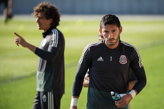 Goalkeeper Jose Corona of the Mexican national football