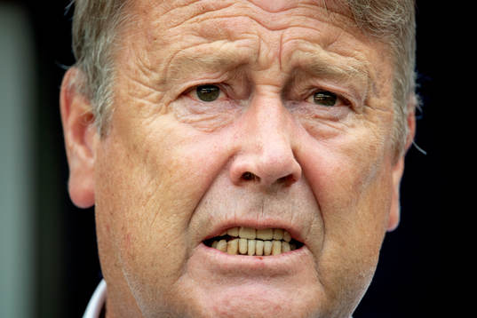 head coach Åge Hareide of Denmark