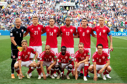Line up of Denmark