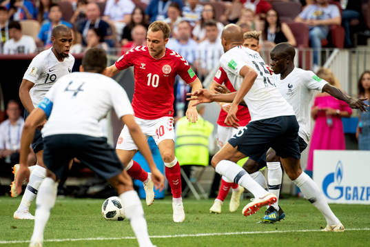 Christian Eriksen of Denmark