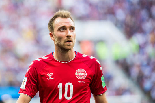 Christian Eriksen of Denmark