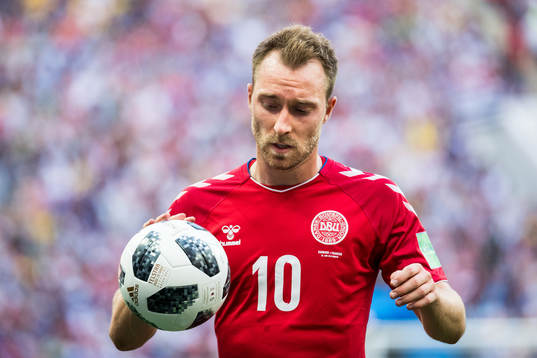 Christian Eriksen of Denmark