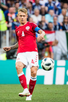 Simon Kjaer of Denmark