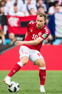 Christian Eriksen of Denmark