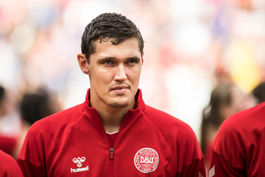 Andreas Christensen of Denmark prior the FIFA World Cup