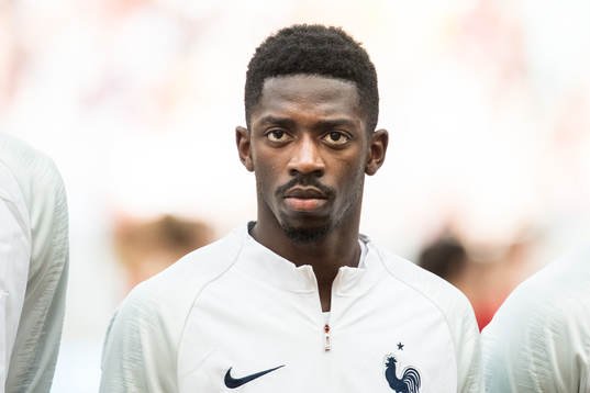 Ousmane Dembele of France prior the FIFA World Cup group