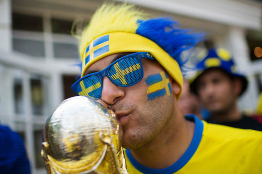 A Swedish fan