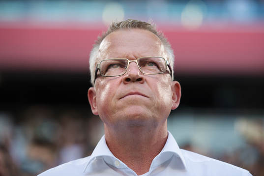 Head coach Janne Andersson of Sweden