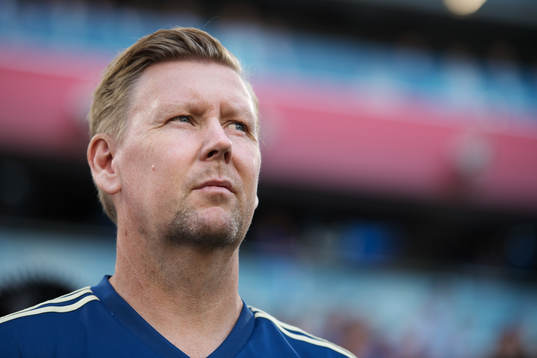 Assistant coach Peter Wettergren of Sweden