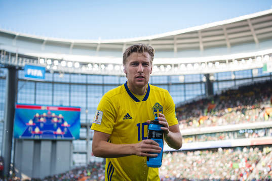 Emil Forsberg of Sweden