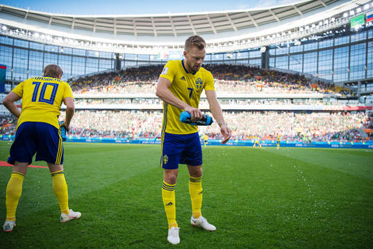 Sebastian Larsson of Sweden