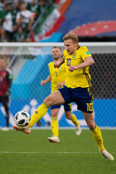 Emil Forsberg of Sweden