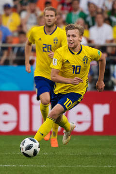 Emil Forsberg of Sweden