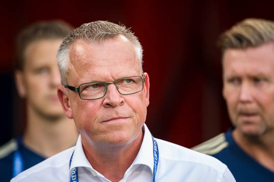 head coach Janne Andersson of Sweden